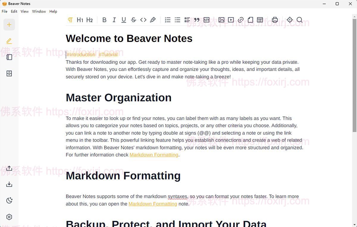 Beaver Notes 3.8.0 海狸笔记编辑管理/forums-/archives/category/rjgj-/archives/category/gjx-/archives/category/wzzy-/spjxAI小栈