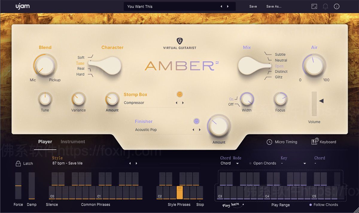 UJAM Virtual Guitarist AMBER 2.3.0 钢弦原声吉他效果模拟插件/forums-/archives/category/rjgj-/archives/category/gjx-/archives/category/wzzy-/spjxAI小栈