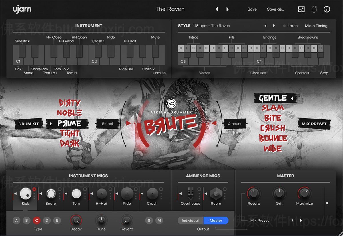 UJAM Virtual Drummer BRUTE 2.4.1 摇滚鼓类模拟插件/forums-/archives/category/rjgj-/archives/category/gjx-/archives/category/wzzy-/spjxAI小栈