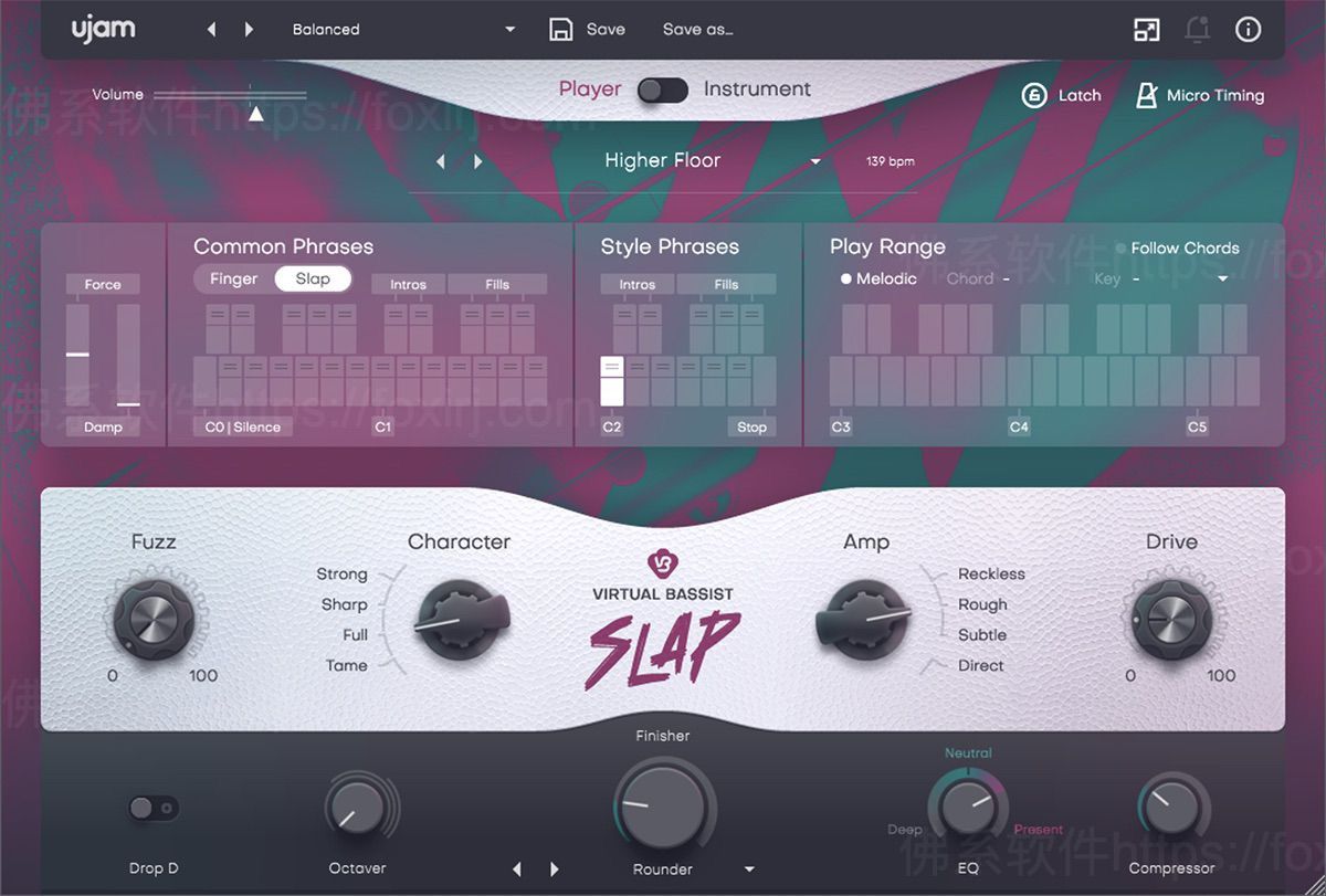 UJAM Virtual Bassist SLAP 2.1.1 电贝司低音模拟插件/forums-/archives/category/rjgj-/archives/category/gjx-/archives/category/wzzy-/spjxAI小栈