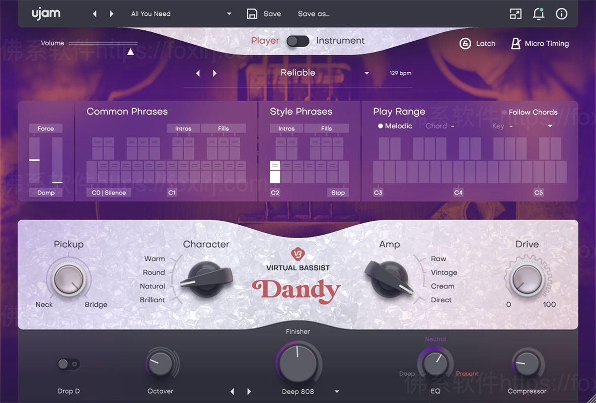 UJAM Virtual Bassist DANDY 2.4.0 复古低音模拟插件/forums-/archives/category/rjgj-/archives/category/gjx-/archives/category/wzzy-/spjxAI小栈