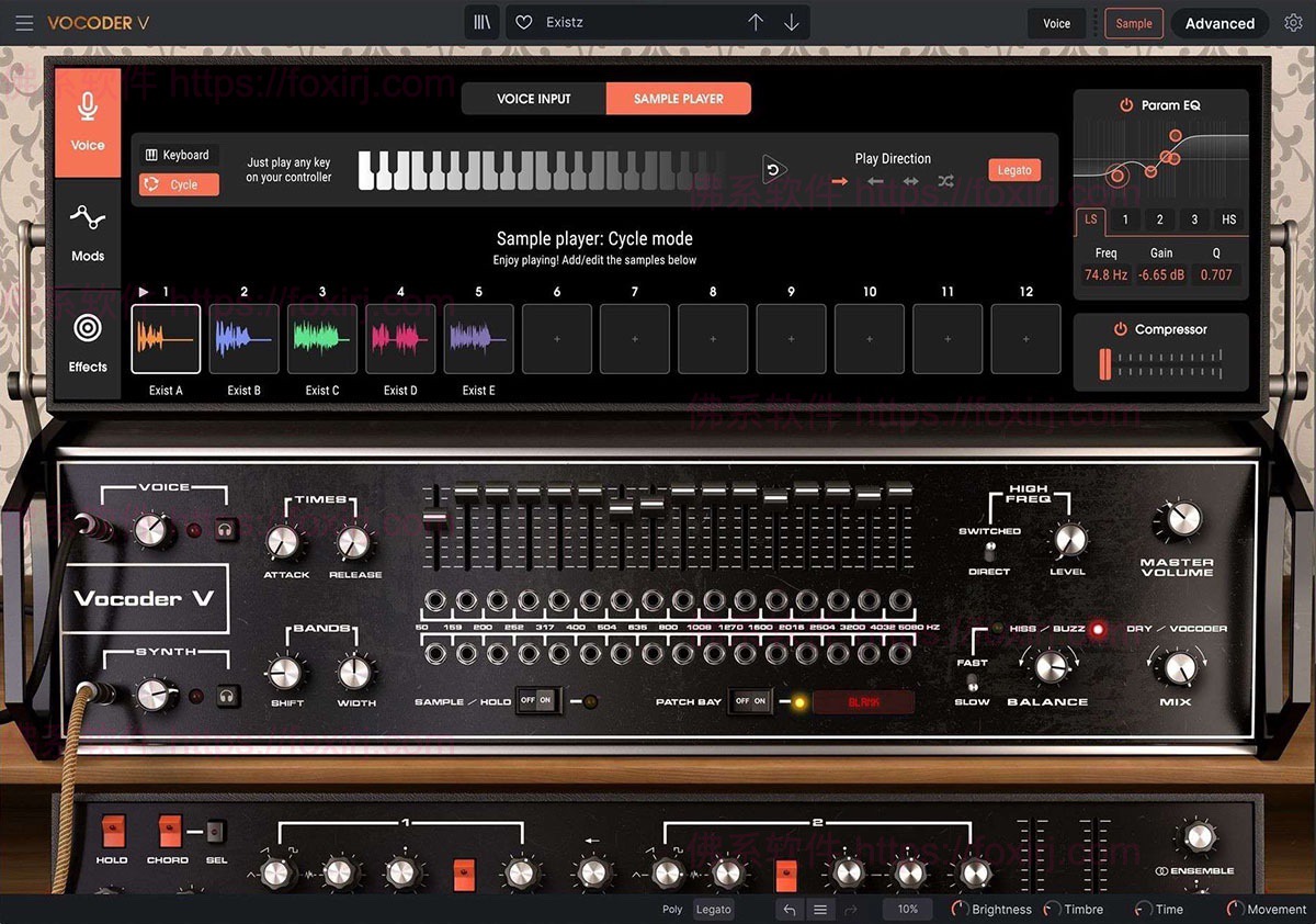 Arturia Vocoder V 1.6.2.5305 Vocoder声码器模拟插件/forums-/archives/category/rjgj-/archives/category/gjx-/archives/category/wzzy-/spjxAI小栈