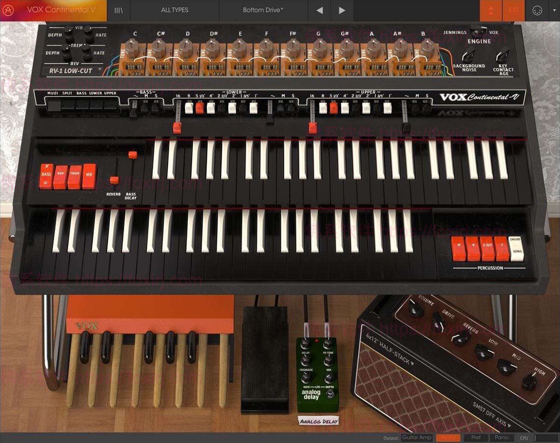 Arturia VOX Continental V 2.13.2.5305 管风琴模拟合成插件/forums-/archives/category/rjgj-/archives/category/gjx-/archives/category/wzzy-/spjxAI小栈