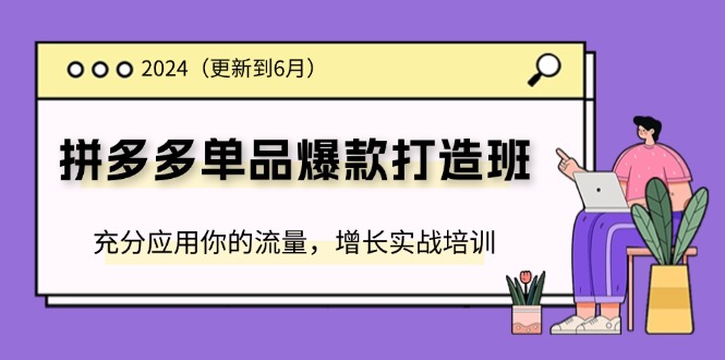 2024拼多多-单品爆款打造班(更新6月)，充分应用你的流量，增长实战培训/forums-/archives/category/rjgj-/archives/category/gjx-/archives/category/wzzy-/spjxAI小栈