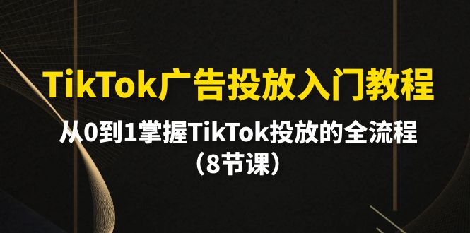 TikTok广告投放入门教程，从0到1掌握TikTok投放的全流程（8节课）/forums-/archives/category/rjgj-/archives/category/gjx-/archives/category/wzzy-/spjxAI小栈