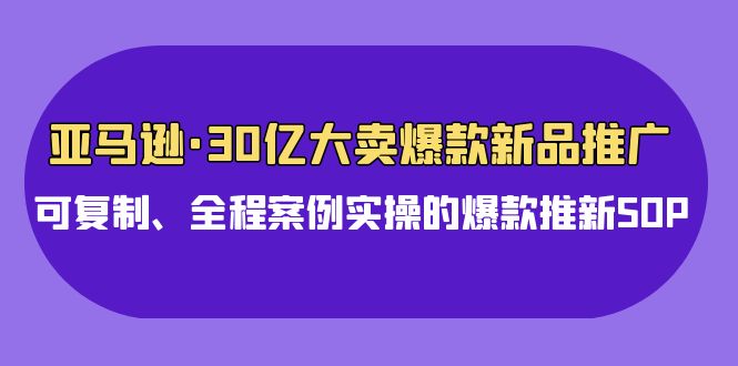 亚马逊30亿·大卖爆款新品推广，可复制、全程案例实操的爆款推新SOP/forums-/archives/category/rjgj-/archives/category/gjx-/archives/category/wzzy-/spjxAI小栈